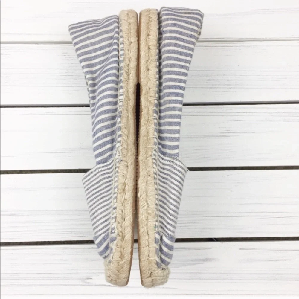 Splendid Nautical Stripe Espadrille Sandals 8.5